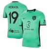 Virallinen pelipaita Atlético Madrid Morata 19 Kolmas 2023-24 Lyhythihainen - Miesten Virallinen pelipaita Atlético Madrid Morata 19 Kolmas 2023-24 Lyhythihainen - Miesten